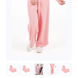 Simply Southern Blush Wide-Leg Pants